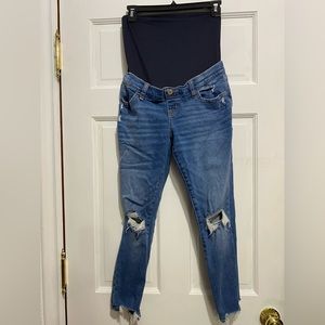 Abercrombie maternity jeans 4 short